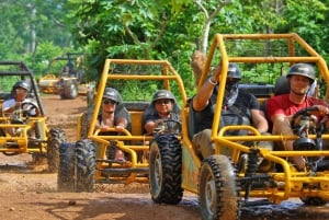 Punta Cana: Buggy Ride, Cenote, Waterfalls & Zipline Tour