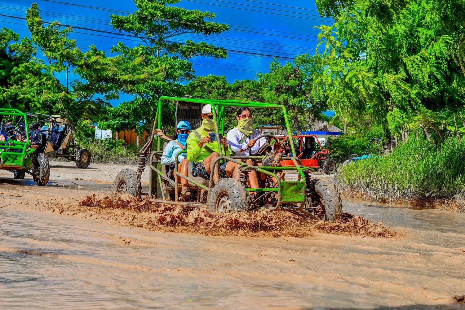 Punta Cana Buggy Tour with Cave, Macao Beach, and Mamajuana