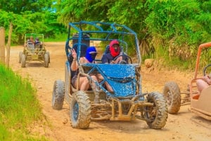 Buggy-tur i Punta Cana med grotte, Playa Macao og Mamajuana