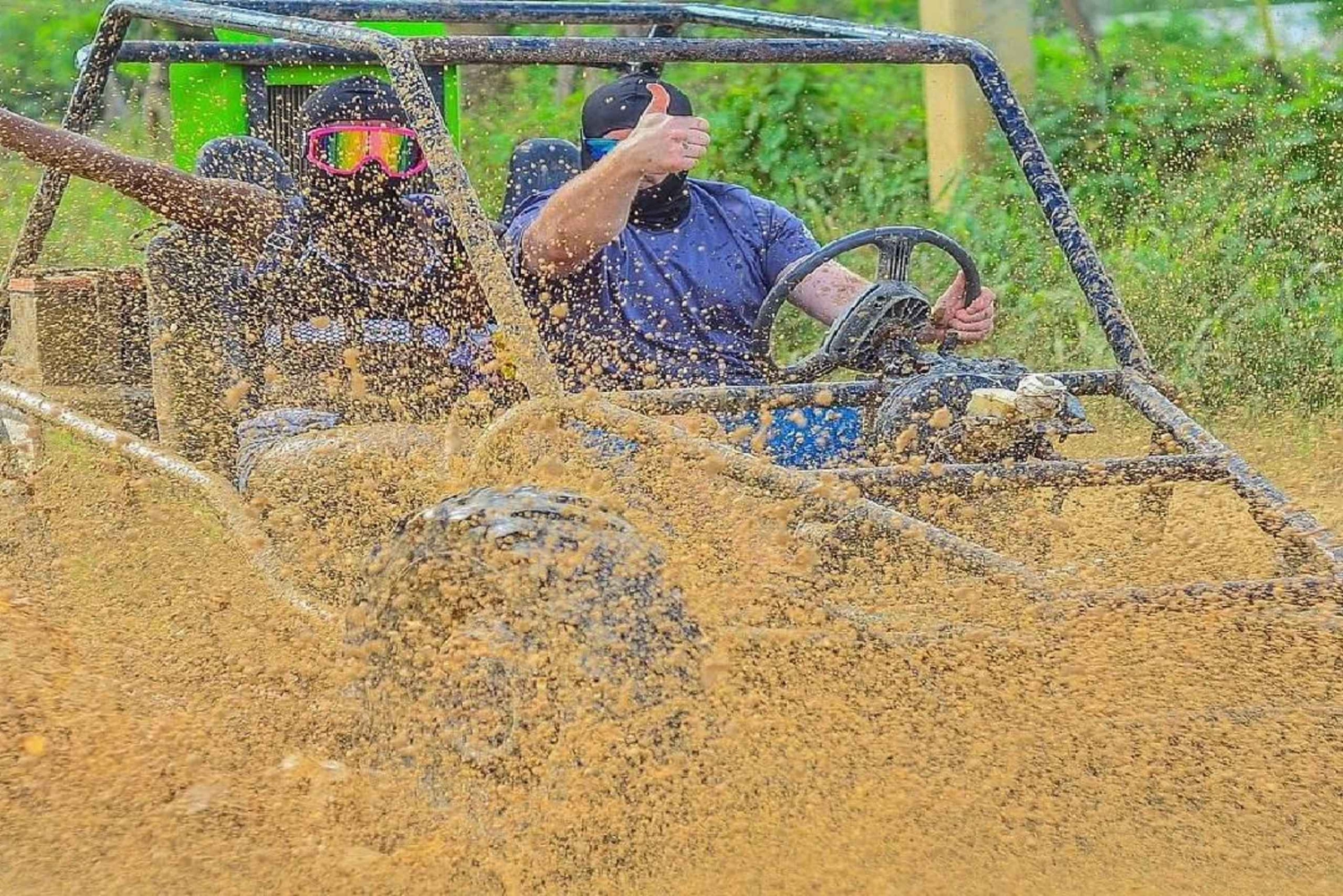 Punta Cana: wycieczka buggy z wizytą w Cenote i na plaży Macao