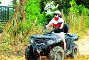 Punta Cana: Excursão de buggy com visita a fazenda, caverna e praia