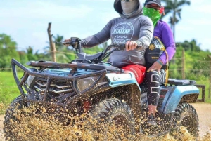 Punta Cana: Buggy-kierros maatilalla, luolalla ja rannalla