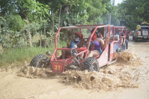 Punta Cana: Karibik Dünenbuggy und Party Bootstour Combo Tour