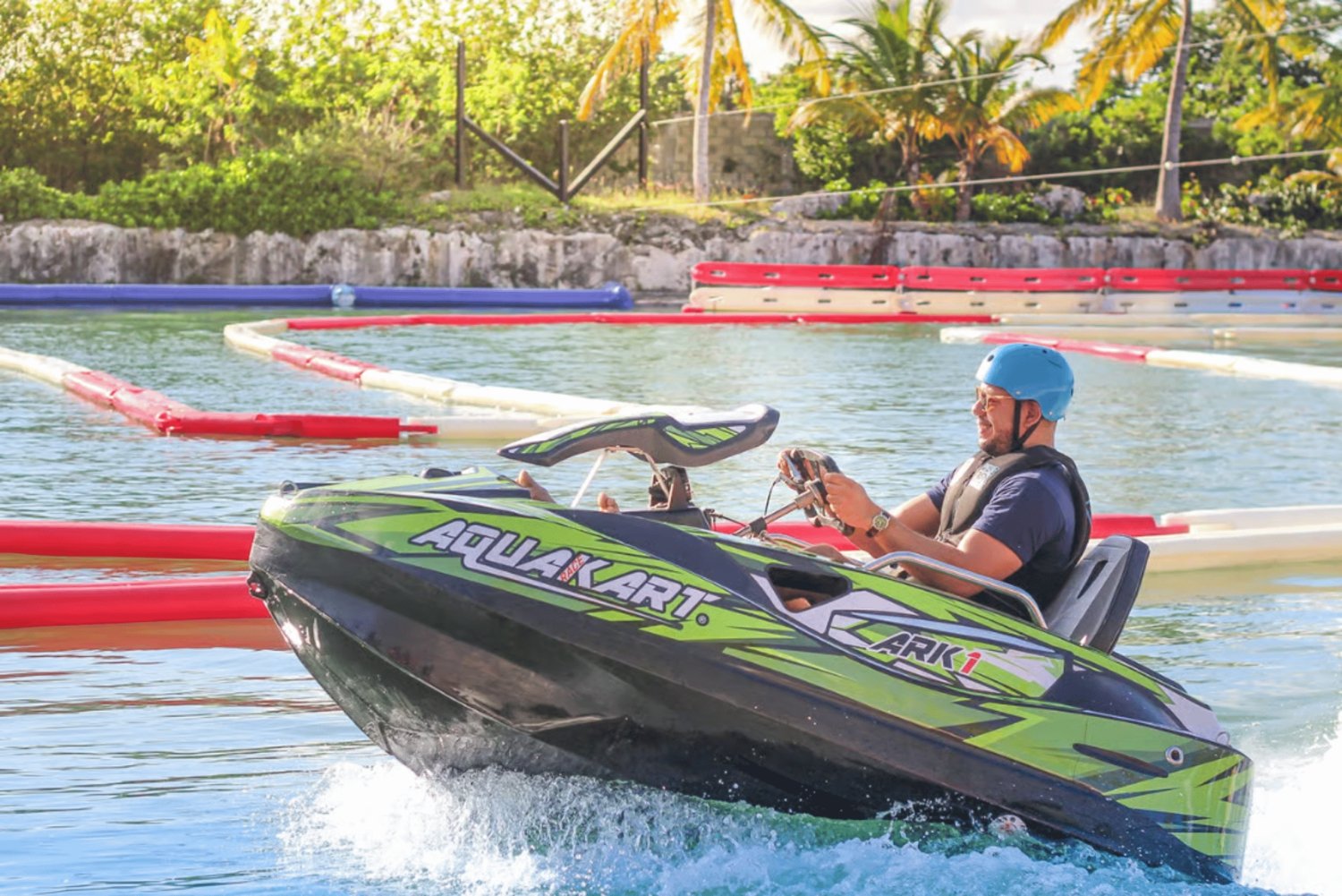 Пунта-Кана: пакет «Аква-приключения в Карибском озерном парке»