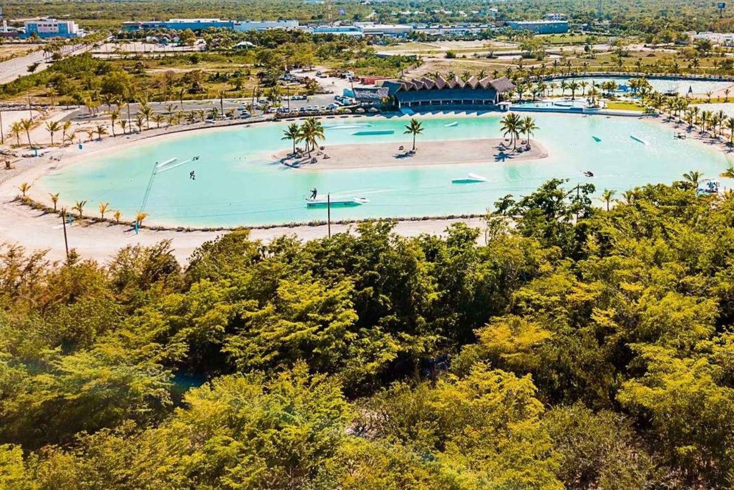 Punta Cana: Caribbean Lake Park Wakeboarding, Zipline & More