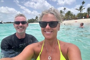 Punta Cana: Dagstur med snorkling og frokost på Catalina Island