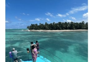 Punta Cana: Katamaran-eventyr med snorkling og drinks