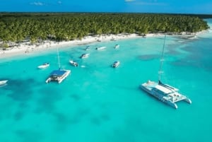 Punta Cana : Croisière en catamaran vers l'île de Saona avec déjeuner buffet