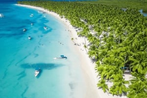 Punta Cana: Katamaranbåt til Saona-øya med lunsjbuffé