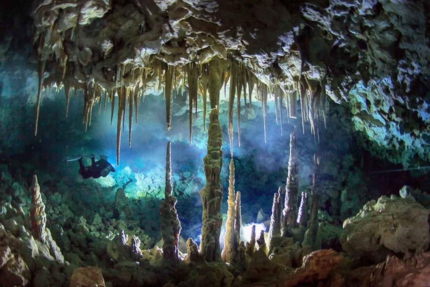 Punta Cana: grotduikervaring op twee unieke duiklocaties