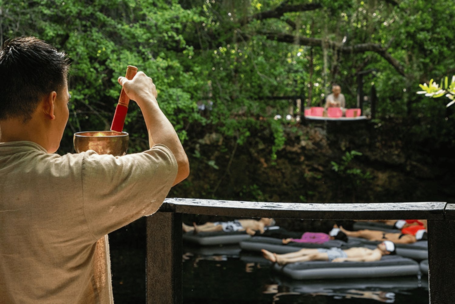Punta Cana Cenote: Floating Sound Healing & Swim