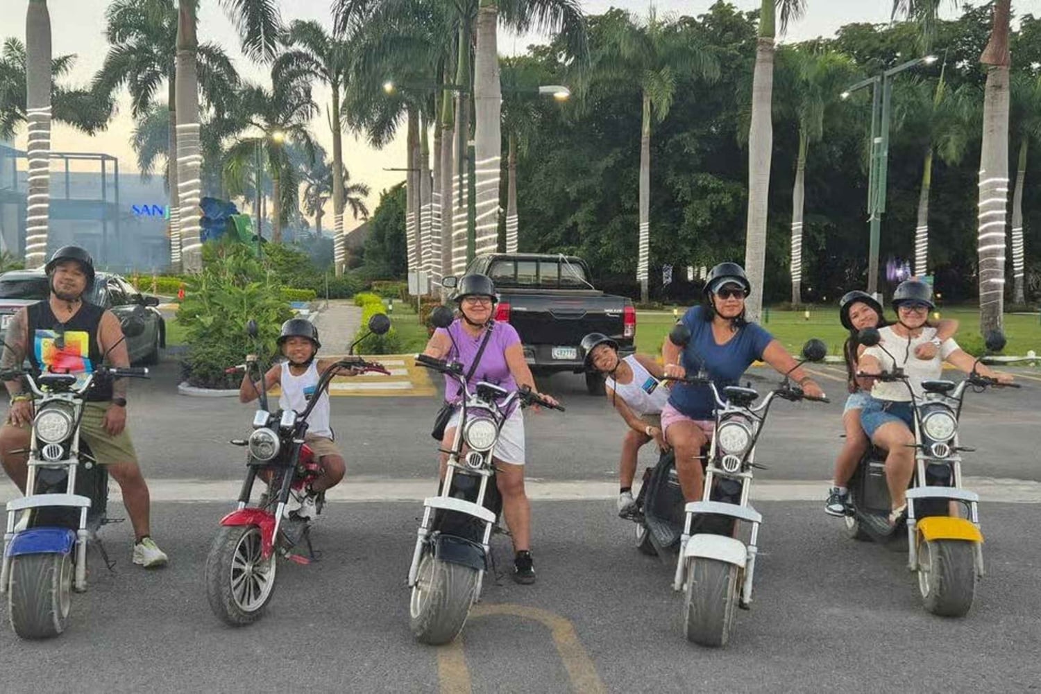 Punta Cana: Stadsvandring med Harley-modeller av e-scootrar