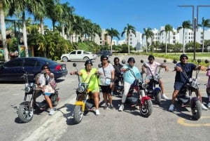 Punta Cana: Stadsvandring med Harley-modeller av e-scootrar
