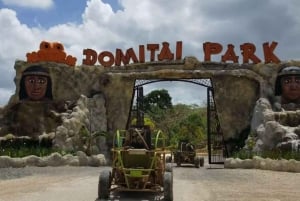 Punta Cana: Domitai Park Zipline, Buggy & Cenote Tour