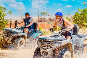 Punta Cana : Gedaan Buggy Excursies AtV /cenote op het Strand