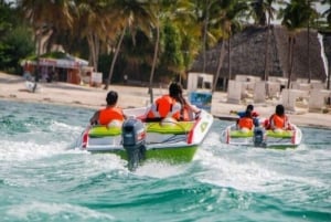 Punta Cana: Paseo doble en lancha rápida con snorkel