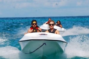 Punta Cana: Paseo doble en lancha rápida con snorkel