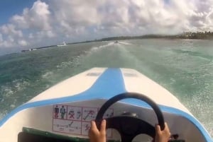 Punta Cana: Paseo doble en lancha rápida con snorkel