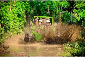 Punta Cana: Klitbuggy-tur til strand og cenote