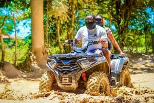 Punta Cana Epic Tour: Quad, ATV i jazda konna z postojem na plaży