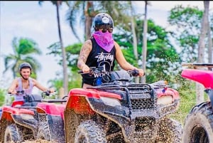 Punta Cana Epic Tour: Quad, ATV & Horseback with Beach Stop