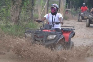 Punta Cana Epic Tour: Quad, ATV & Horseback with Beach Stop