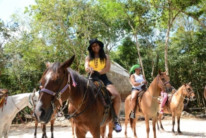 Punta cana:Extreme Atv adventure horseback & amazing cenote