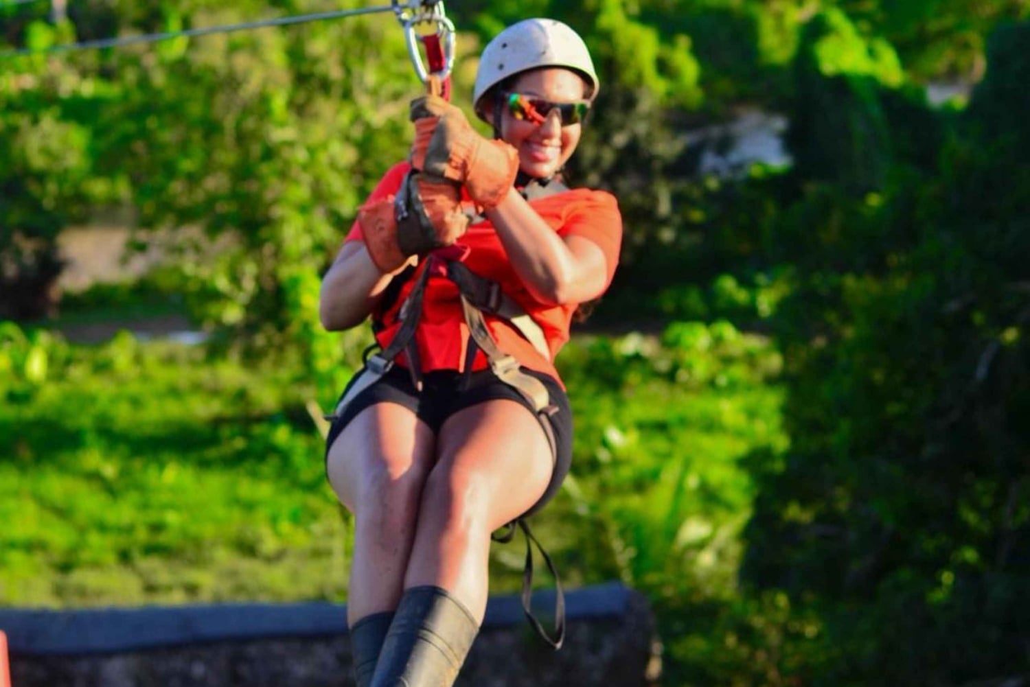 Punta Cana: przeleć przez dżunglę naszą niesamowitą tyrolką.