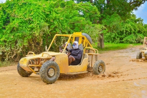 Punta Cana Full Tour. Selva, Cueva Taína, Playa Macao, Zipline y Caballo.