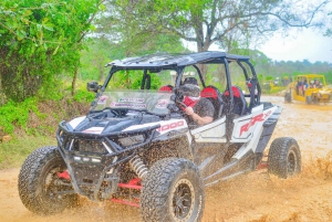 Punta Cana Full Tour. Selva, Cueva Taína, Playa Macao, Zipline y Caballo.