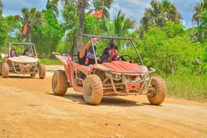 Punta Cana Full Tour. Selva, Cueva Taína, Playa Macao, Zipline y Caballo.