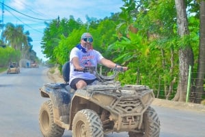 Punta Cana Full Tour. Selva, Cueva Taína, Playa Macao, Zipline y Caballo.