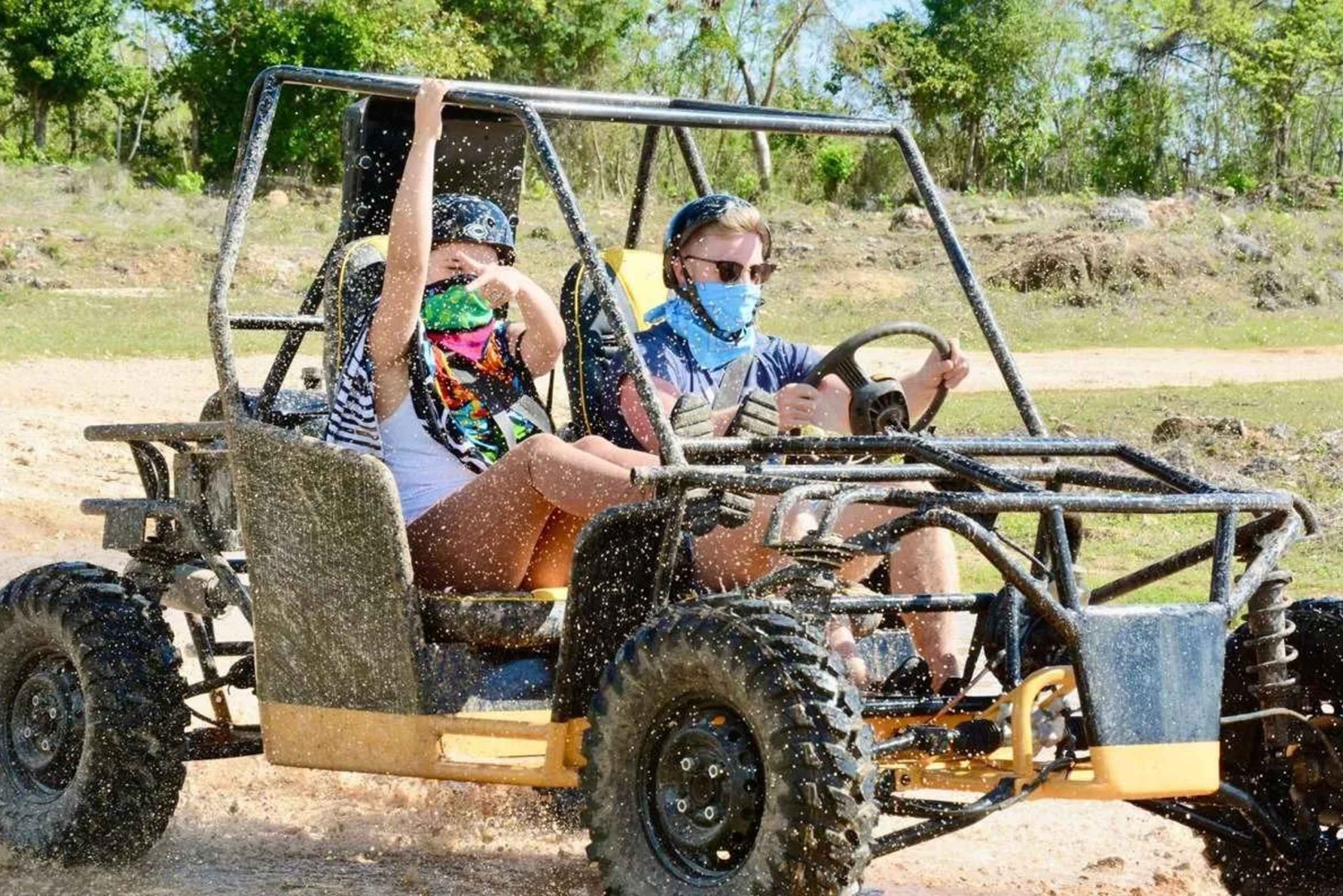 Punta Cana: Guided Buggy Adventure With Coffee and Cave Swim