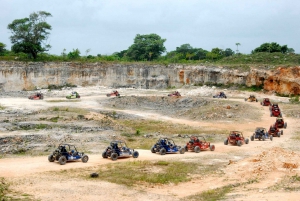 Punta Cana Buggy-eventyr med privat hule Cenote-svømning