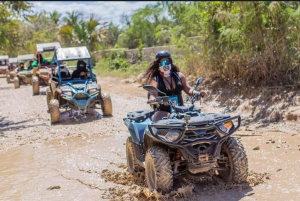 Punta Cana: Halve dag buggytour met pick-up en Macao Beach
