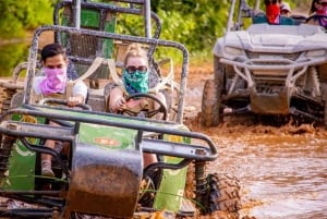Punta Cana: Halvdags offroad-buggytur til Macao Beach, Cenote, afhentning på hotellet