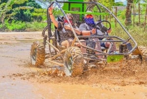 Punta Cana: Halvdags offroad-buggytur til Macao Beach, Cenote, afhentning på hotellet
