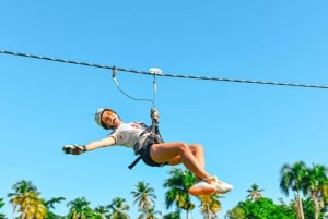 Punta Cana: Half Day Tour Zip Line