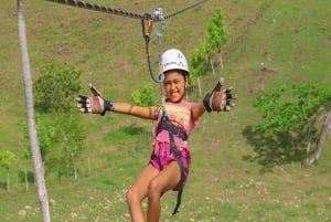 Punta Cana: Halvdagsutflykt med zipline