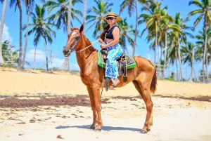 Punta Cana: Paseo a caballo por la playa de Macao