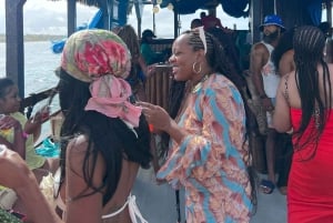 Punta Cana: barco de festa jamaicano com bar aberto e DJ (adultos)