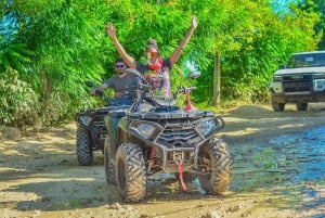 Punta Cana : Plage de Macao et aventure en quad dans la grotte de Taino