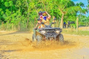 Punta Cana : Plage de Macao et aventure en quad dans la grotte de Taino