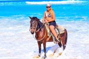 Punta Cana: Macao Beach & Forest Horseback Riding Tour