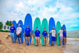 Punta Cana: Macao Beach Groupin surffauskurssi kuljetuksella