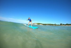 プンタカナ：マカオサーフキャンプ プライベートサーフィンレッスン（送迎付き）