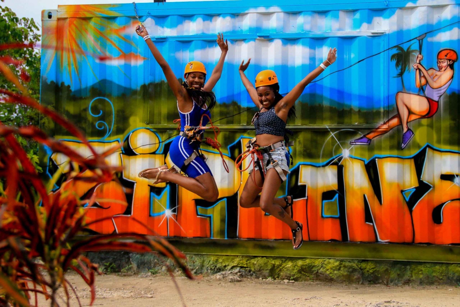 Punta Cana: Mega Splash Zipline Adventure