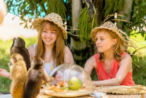 Punta Cana: Monkey House ved Jhoraji med henting på hotell