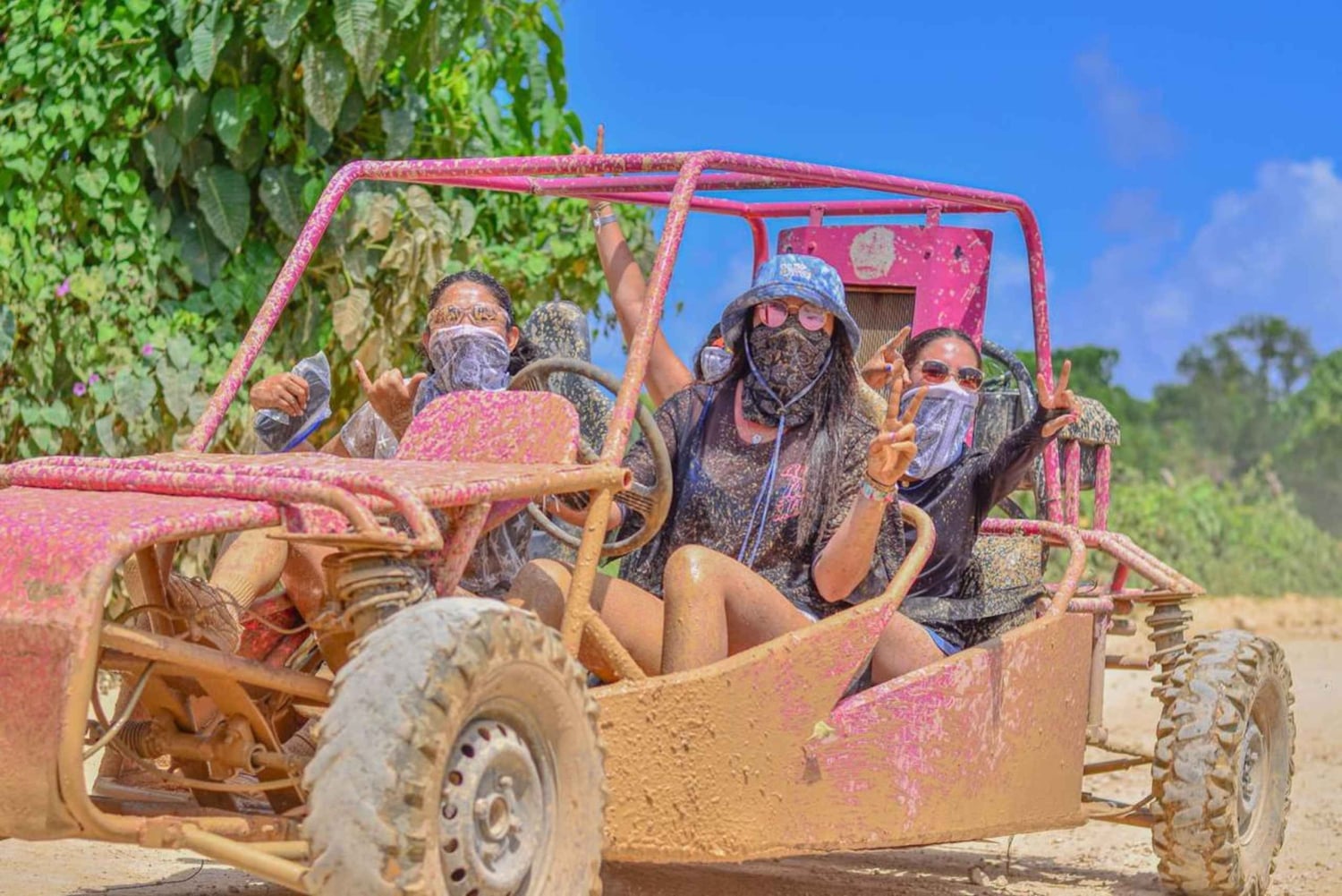 Punta Cana: Off-Road ATV Tour, Buggy Macao Beach. Free Pickup