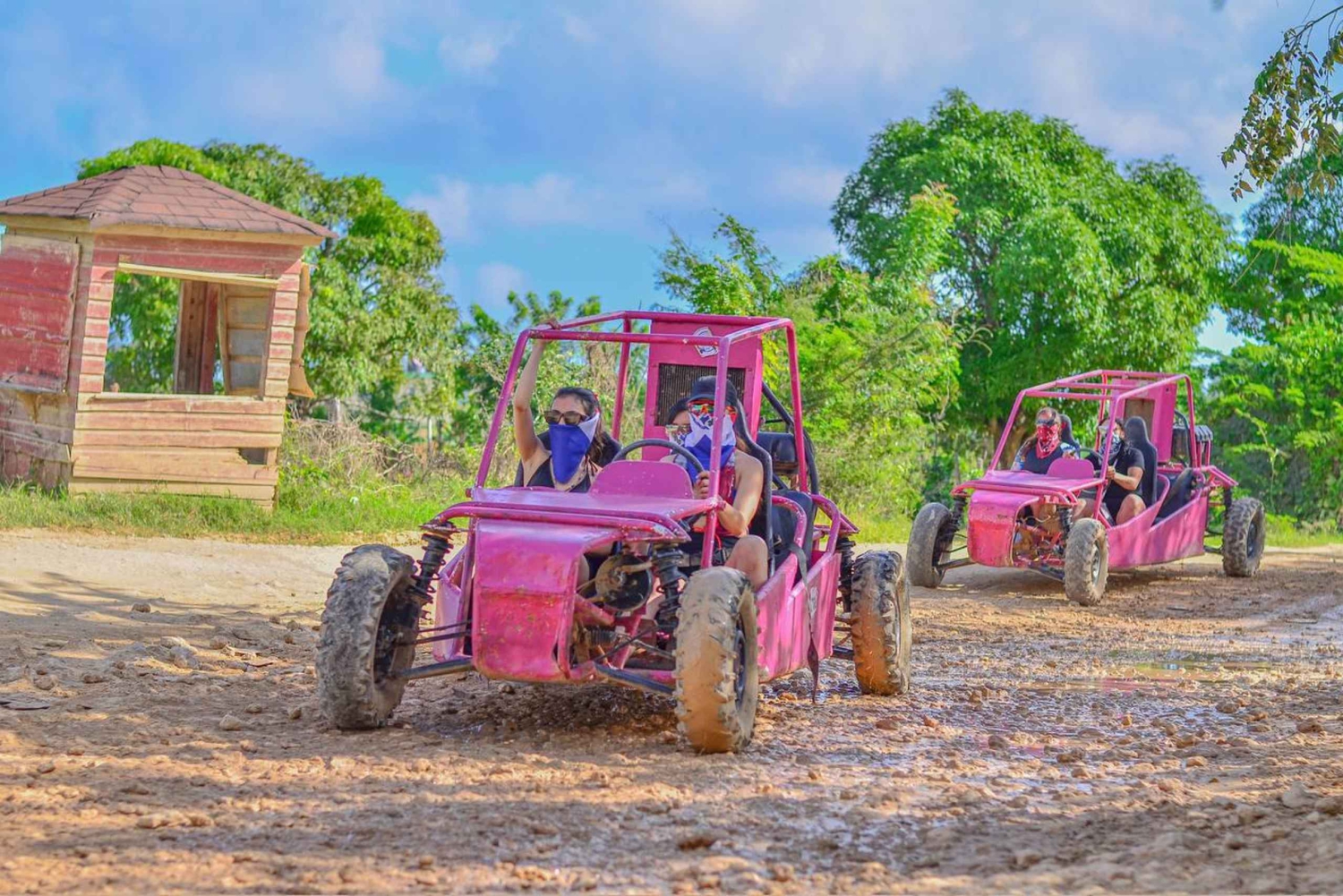 Punta Cana: Off-Road ATV Tour, Buggy Macao Beach. Free Pickup